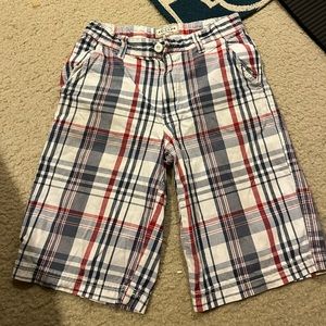 Boys Plaid shorts